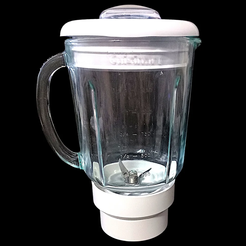 Cuisinart‎ Glass Blender Jar ONLY Attachment for Stand Mixers SM Models White